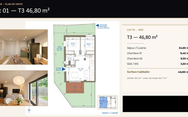 Appartement à vendre