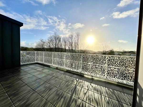 Dpt Finistère (29), à vendre BREST STANG ALAR Appartement Rooftop 130m² Terrasse 29m²
