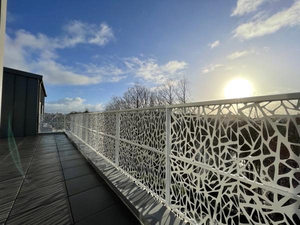 Dpt Finistère (29), à vendre BREST STANG ALAR Appartement Rooftop 130m² Terrasse 29m²