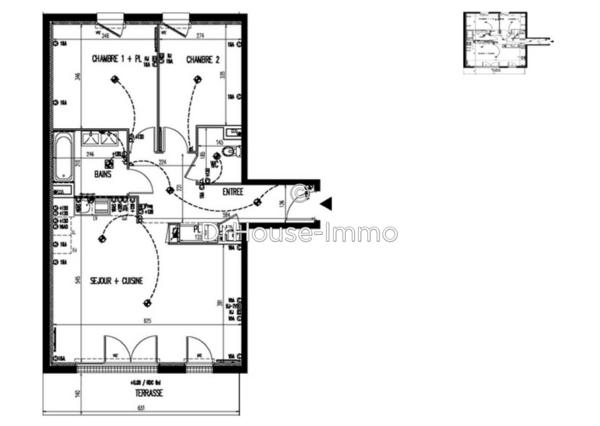 Appartement à vendre 3 pièces de 70 m²