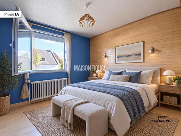 Maison familiale de 5 chambres avec jardin de 611 m² dans un secteur calme et recherché - PLOUFRAGAN