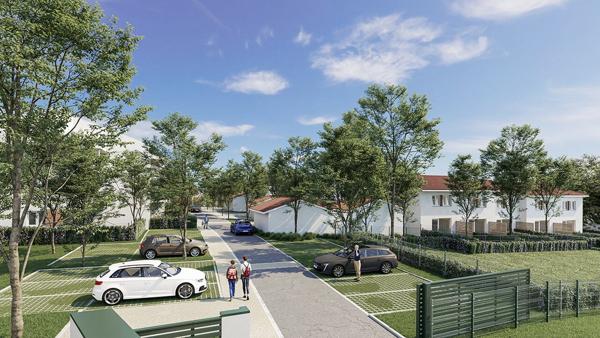 MAISON OU APPARTEMENT NEUFS DANS UN DOMAINE SUR LES HAUTEURS DE LA VILLE