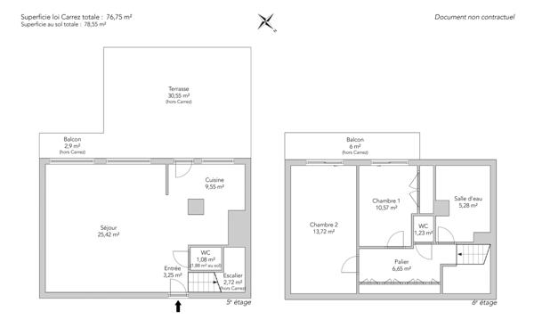 Appartement Paris 15 e - DUPLEIX