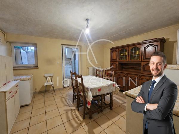 Maison avec jardin, deux chambres et combles aménageables à Knutange