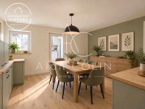 Maison avec jardin, deux chambres et combles aménageables à Knutange