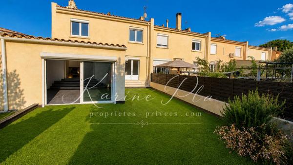 Maison T6 -  101m², garage, jardin piscinable à Coursan