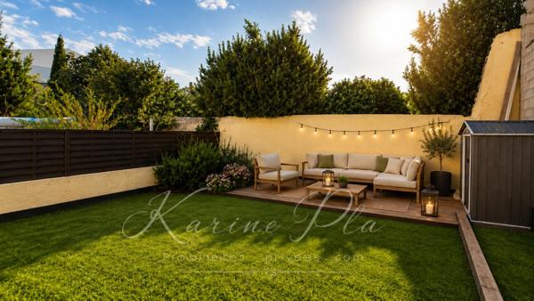 Maison T6 -  101m², garage, jardin piscinable à Coursan