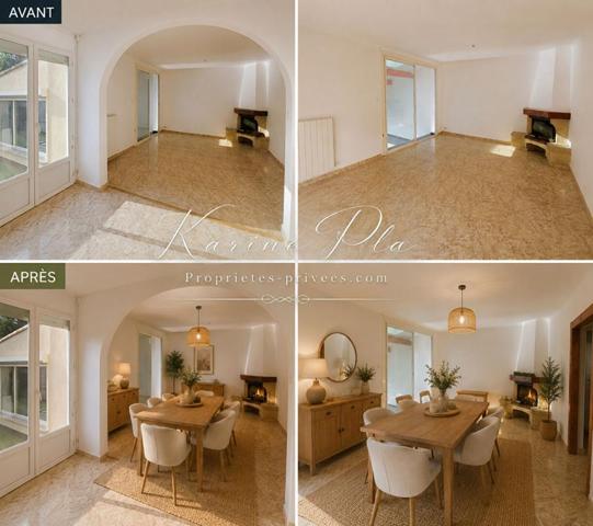 Maison T6 -  101m², garage, jardin piscinable à Coursan
