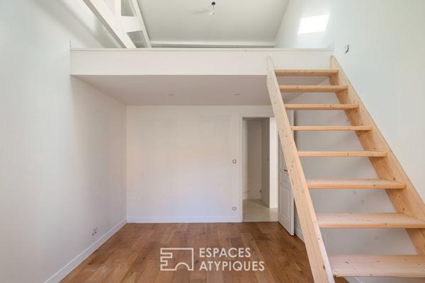 Loft à aménager avec jardin