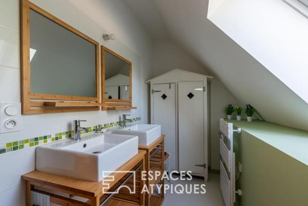 Maison de charme écologique avec vue sur la nature