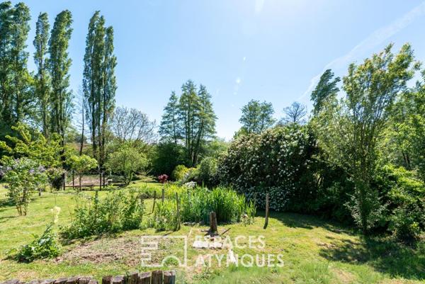 Maison de charme écologique avec vue sur la nature