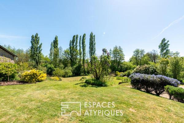Maison de charme écologique avec vue sur la nature
