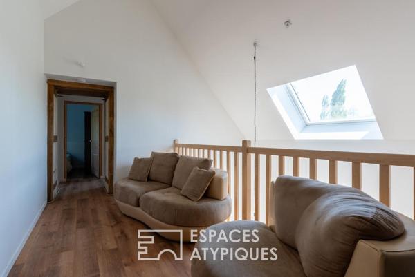 Maison de charme écologique avec vue sur la nature