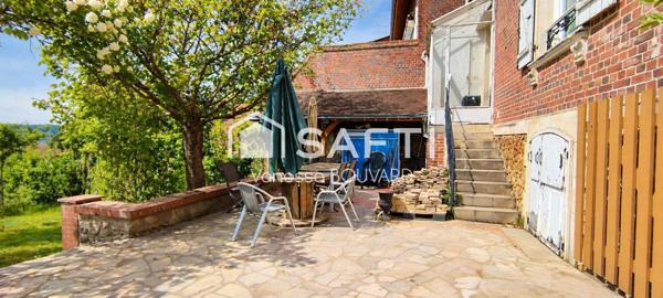 Maison de caractère 4 chambres avec jardin et garage