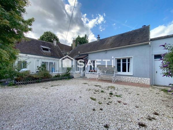 À vendre – Ensemble de 2 maisons, 160 m² habitables à 10 min de Bray-sur-Seine