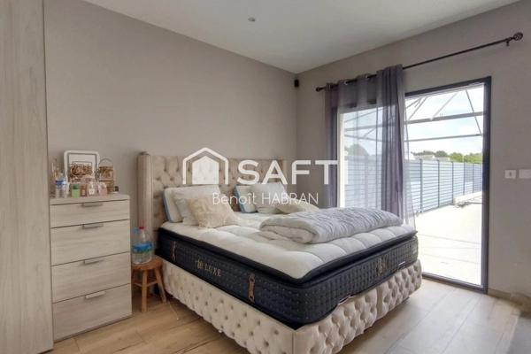 Maison 193m2, 8 pièces 5 chambres, piscine chauffée