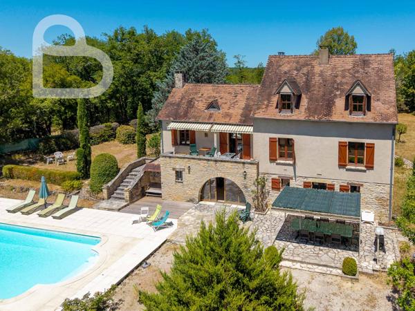 Maison avec gîte et piscine à deux pas de Catus