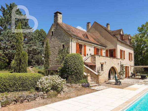 Maison avec gîte et piscine à deux pas de Catus