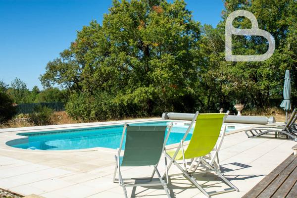 Maison avec gîte et piscine à deux pas de Catus