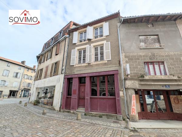 CENTRE VILLE, MAISON À FORT POTENTIEL DE RÉNOVATION
