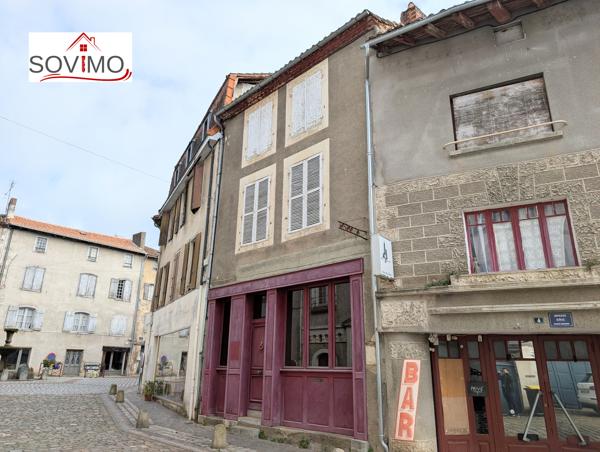 CENTRE VILLE, MAISON À FORT POTENTIEL DE RÉNOVATION