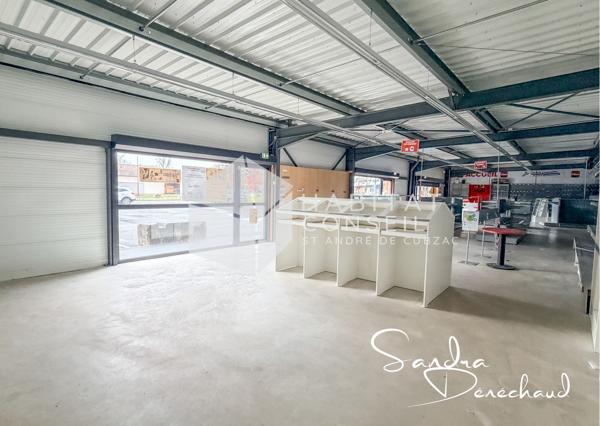 CAVIGNAC ZONE ARTISANALE LOCAL COMMERCIAL 383 M2-RESERVE-PARKING