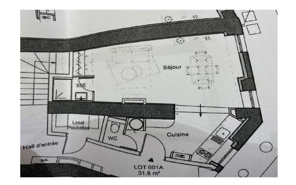 Appartement à vendre    1 pièce • 31,80 m2 Mâcon