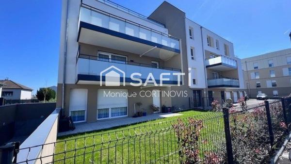 Appartement 3 pièces 63m² avec place de parking privée