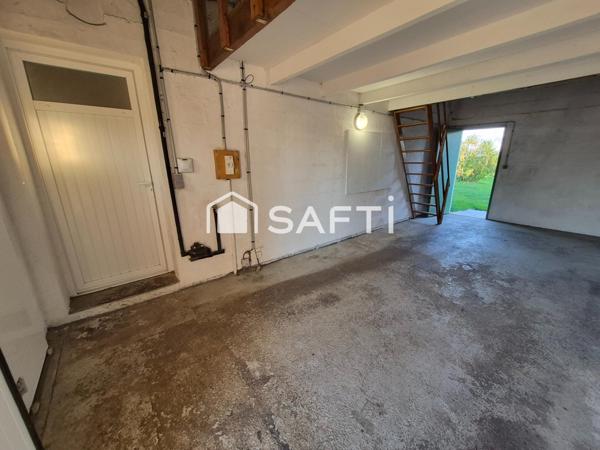 Pavillon PLAIN PIED 3ch +Garage +Jardin