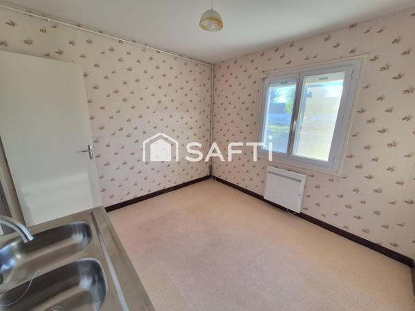 Pavillon PLAIN PIED 3ch +Garage +Jardin