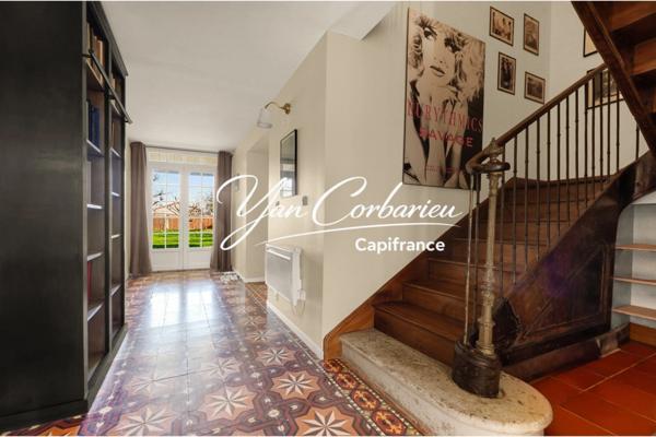 EXCLUSIVITÉ – DEMEURE TOULOUSAINE DE CARACTÈRE – 225 m² + 147 m² DE POTENTIEL – 2 011 m² AVEC PISCINE