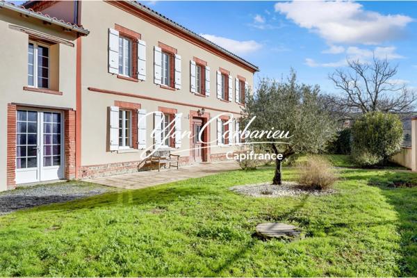 EXCLUSIVITÉ – DEMEURE TOULOUSAINE DE CARACTÈRE – 225 m² + 147 m² DE POTENTIEL – 2 011 m² AVEC PISCINE