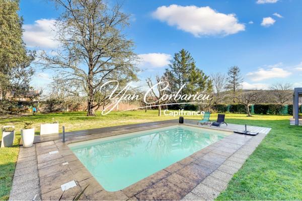 EXCLUSIVITÉ – DEMEURE TOULOUSAINE DE CARACTÈRE – 225 m² + 147 m² DE POTENTIEL – 2 011 m² AVEC PISCINE