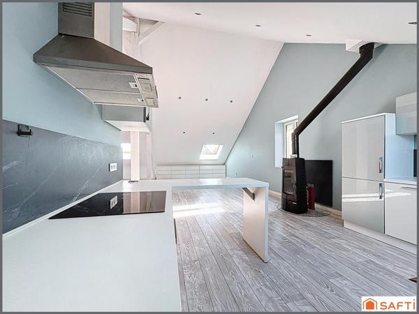 Le Ban Saint Martin, appartement coup de coeur sous les toits.