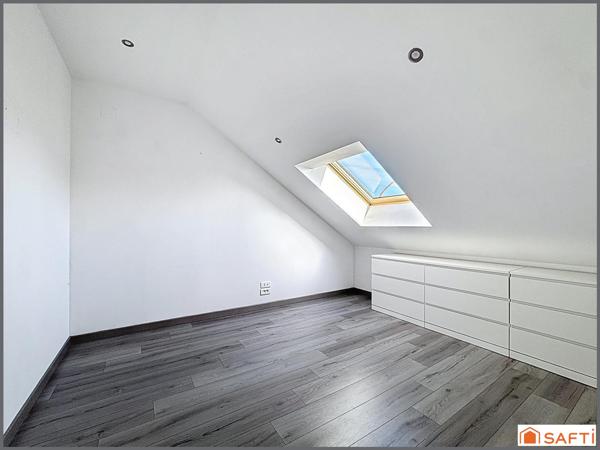 Le Ban Saint Martin, appartement coup de coeur sous les toits.