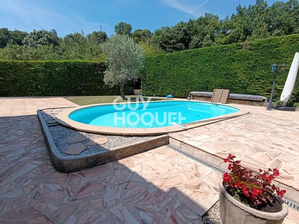 Exclusivité – Maison familiale avec piscine à Charmes-sur-Rhône