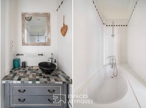 Ancien atelier dans une ancienne usine en briques