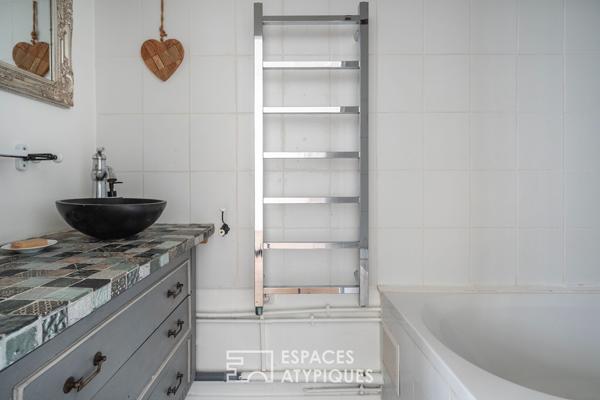 Ancien atelier dans une ancienne usine en briques