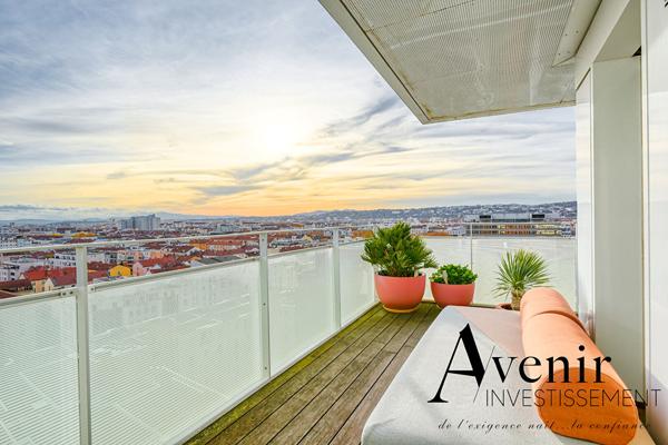 Lyon 3 Part Dieu - Bien d'exception de 60m2 avec terrasses et vue panoramique Lyon Lyon 3 Part Dieu - Bien d'exception de 60m2 avec terrasses et vue panoramique Lyon