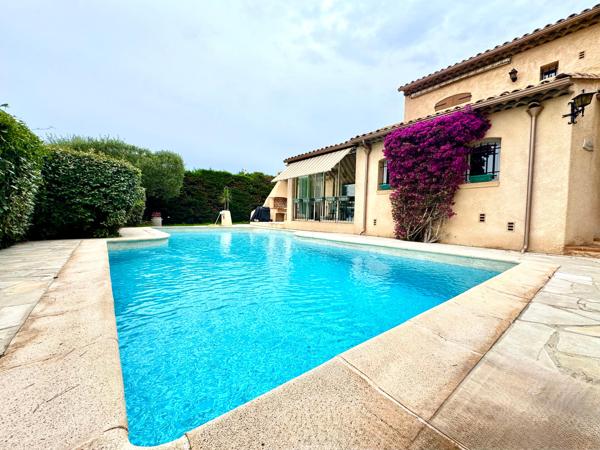 Fréjus Valescure - Villa individuelle quartier résidentiel recherché Sud garage aménageable