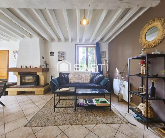 Maison ancienne pleine de charme proche Ezy sur eure, au calme absolu