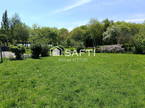 Maison en pierre 2 chambres, terrain 1800m²