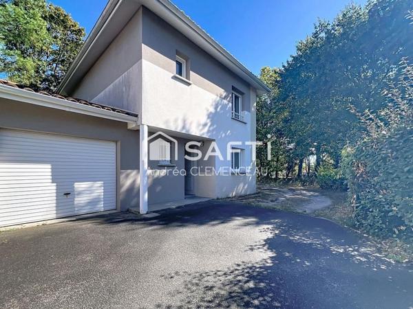 SAINT-MÉDARD-EN-JALLES – MAISON 3 CHAMBRES AVEC GARAGE ET JARDIN AU CALME