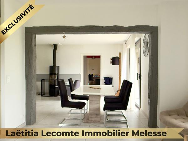 Melesse (35520) Maison spacieuse et lumineuse à MELESSE