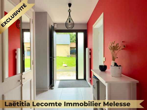 Melesse (35520) Maison spacieuse et lumineuse à MELESSE