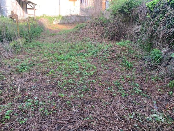 garage et terrain en zone urbaine