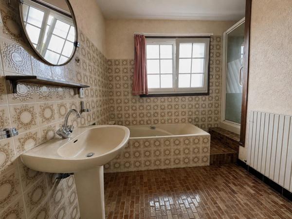 Maison, grand terrain et 110 m² de sous-sol