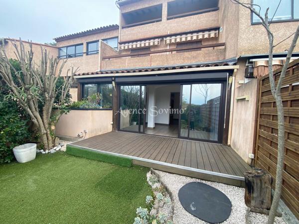 Comme une maison… 2 pièces rénové avec jardin et entrée indépendante à Saint-Raphaël