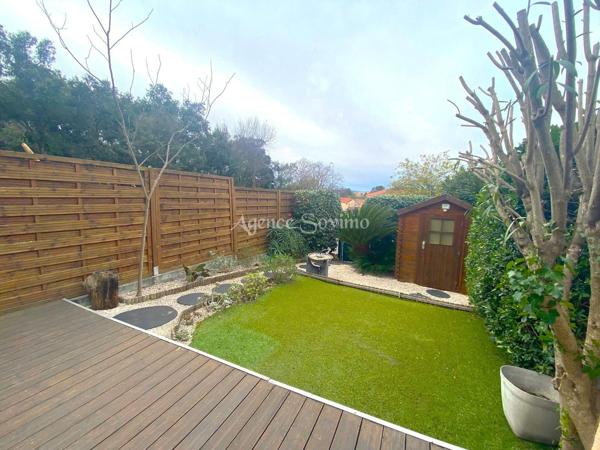 Comme une maison… 2 pièces rénové avec jardin et entrée indépendante à Saint-Raphaël