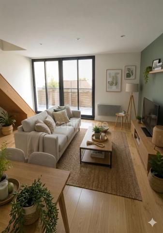 Dpt Val de Marne (94), à vendre CHAMPIGNY SUR MARNE appartement T4 de 62,24 m²